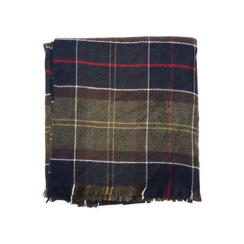 Barbour Mantella Mantella Donna Staffin motivo tartan UNI - Francavilla Moda